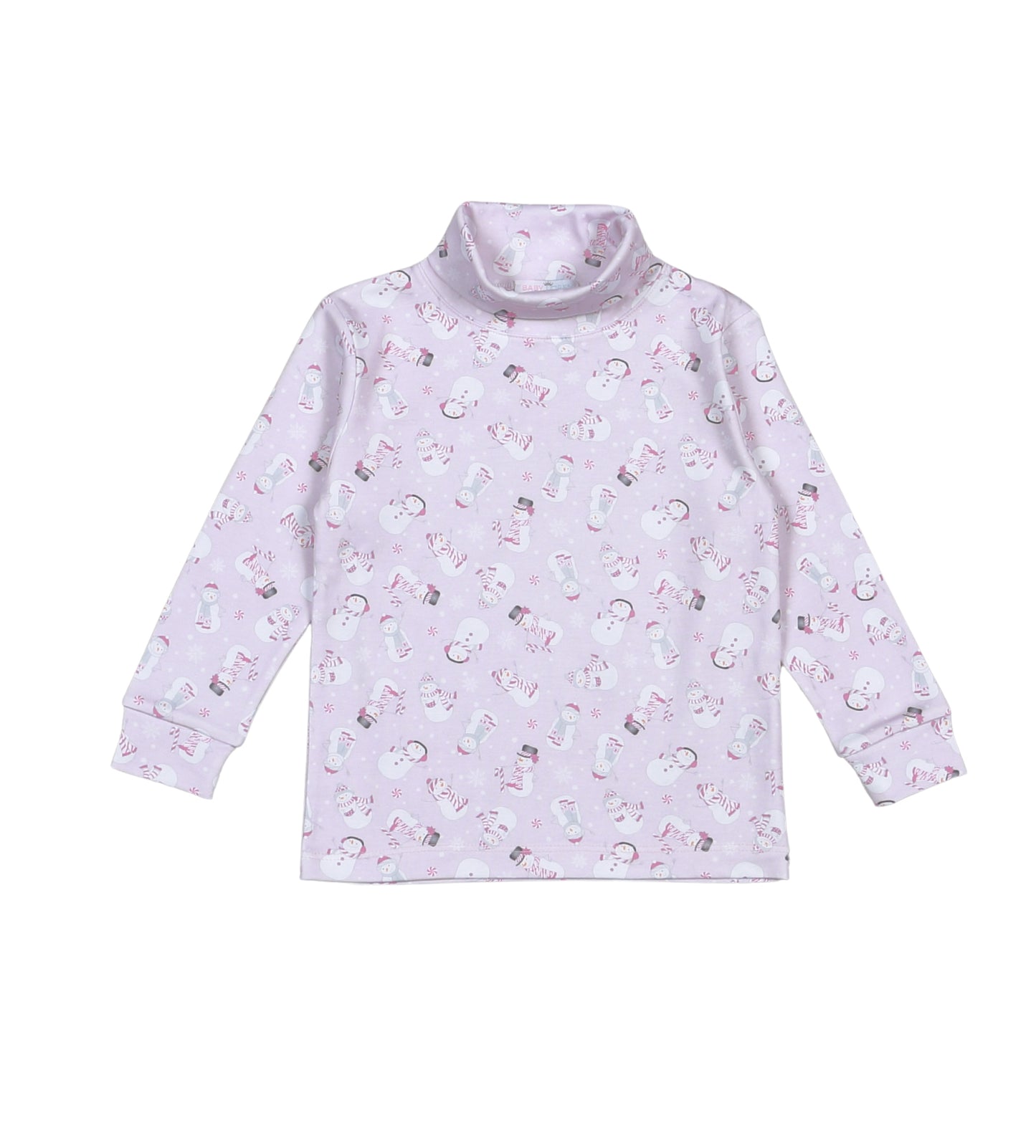 Snowman Pima Turtleneck