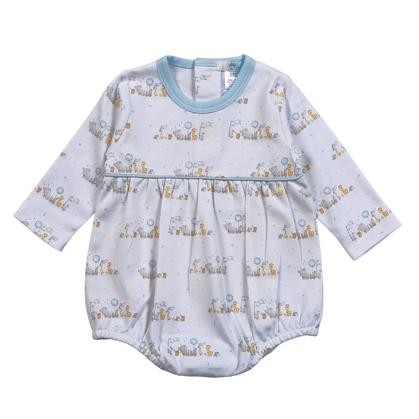 Blue Baby Parade Long Sleeve Bubble