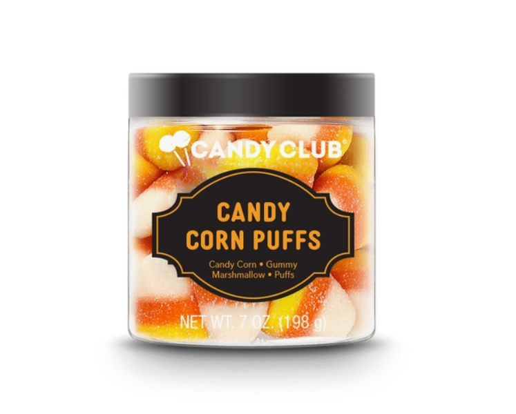 Candy Corn Puffs Gummy Marshmallow Candy