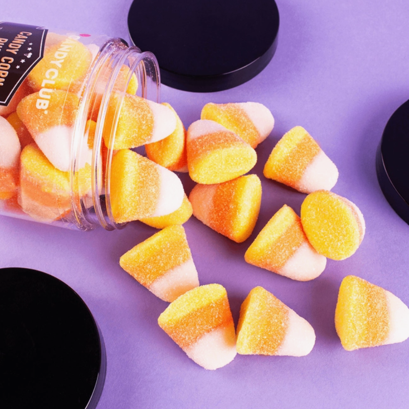 Candy Corn Puffs Gummy Marshmallow Candy