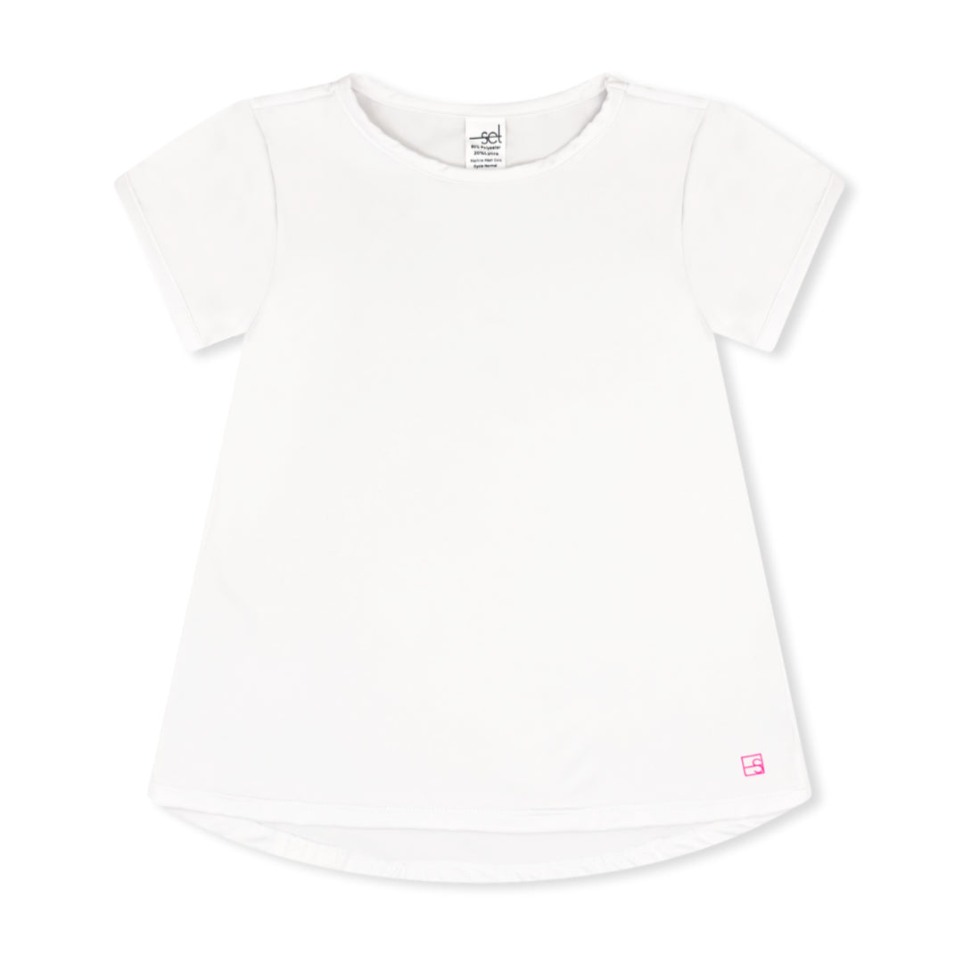 Bridget Basic T - Pure Coconut