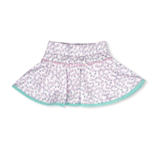 Quinn Skort - Blissful Blooms, Totally Turquoise