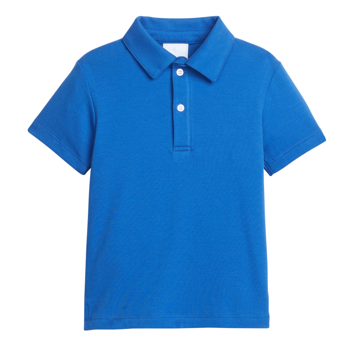 Short Sleeve Solid Polo Shirt, Royal Blue