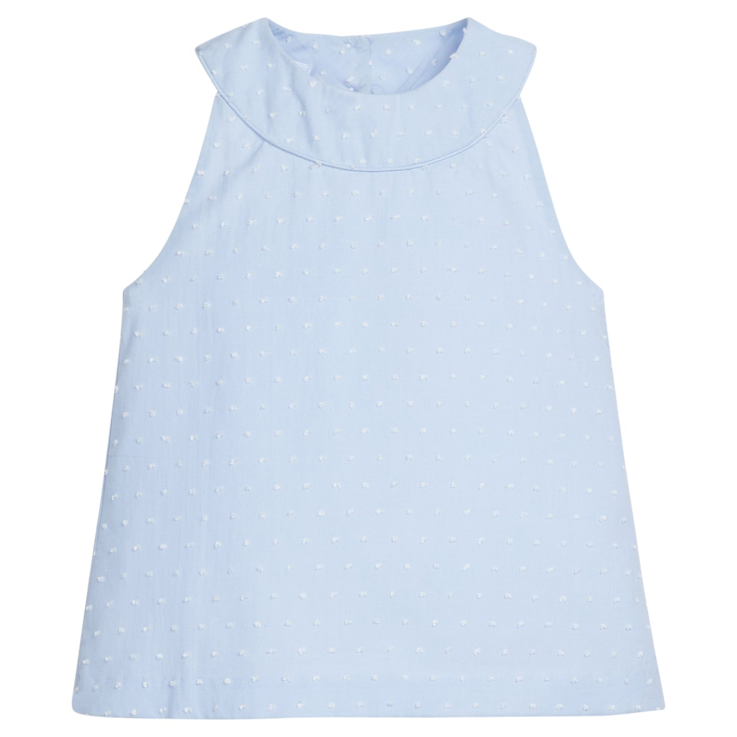 Annie Blouse, Something Blue Swiss Dot