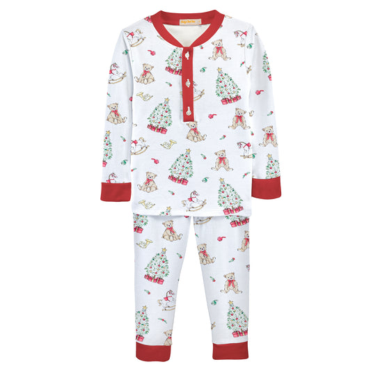 Printed Pajamas, Holiday Time