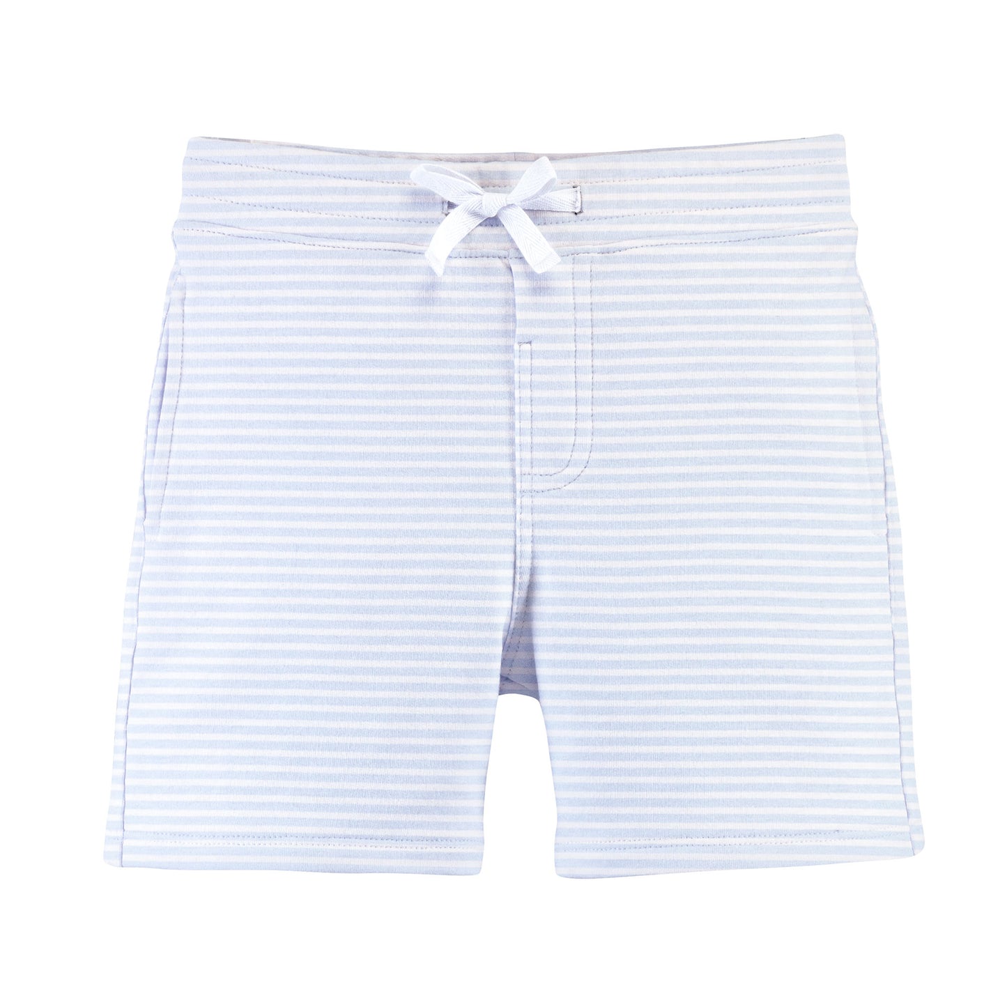 Light Blue Stripes Shorts
