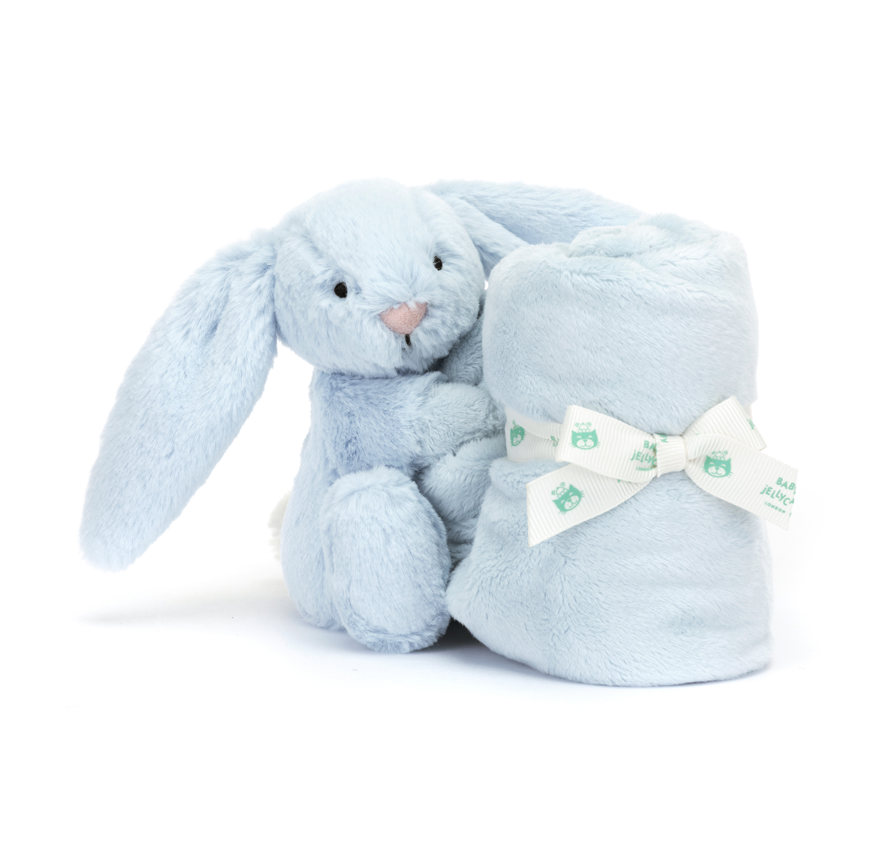 Bashful Blue Bunny Soother Lovey 2024