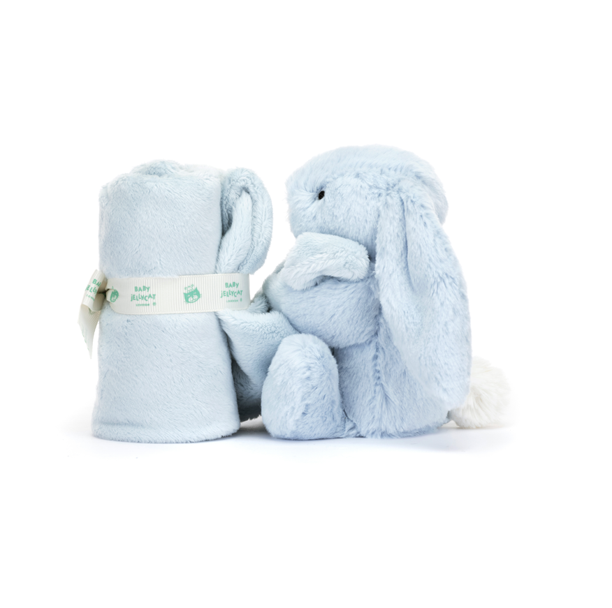 Bashful Blue Bunny Soother Lovey