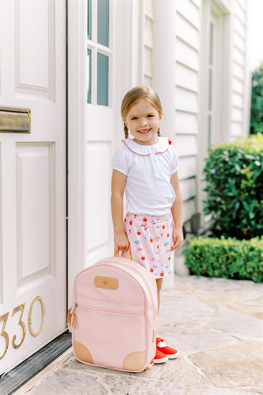 School Days Button Skirt