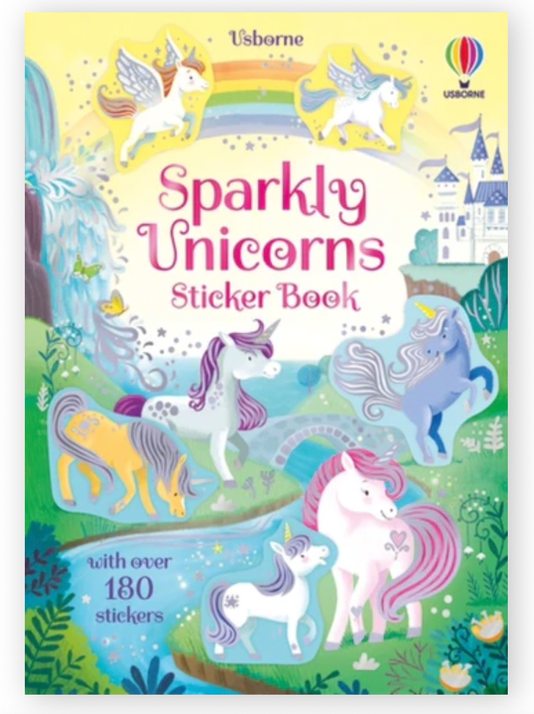 Sparkly Unicorns Sticker Book