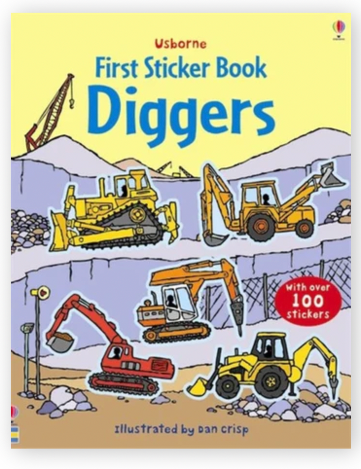 First Sticker Book Diggers