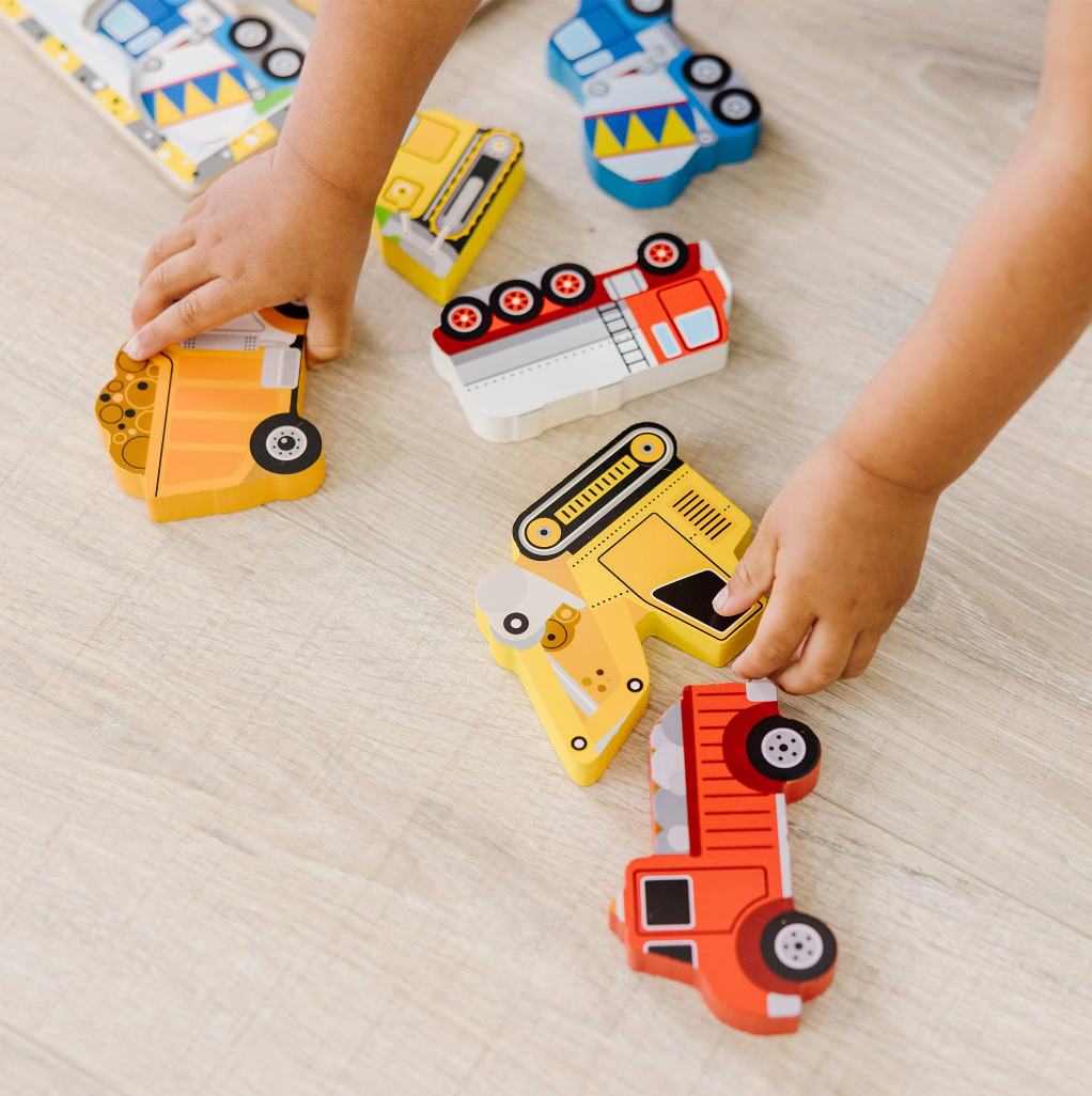 Construction Chunky Puzzle - 6 Pieces
