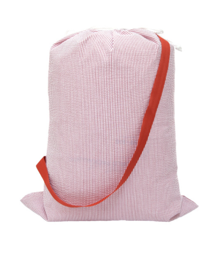 Santa Sack, Boy Gingerbread Monogram