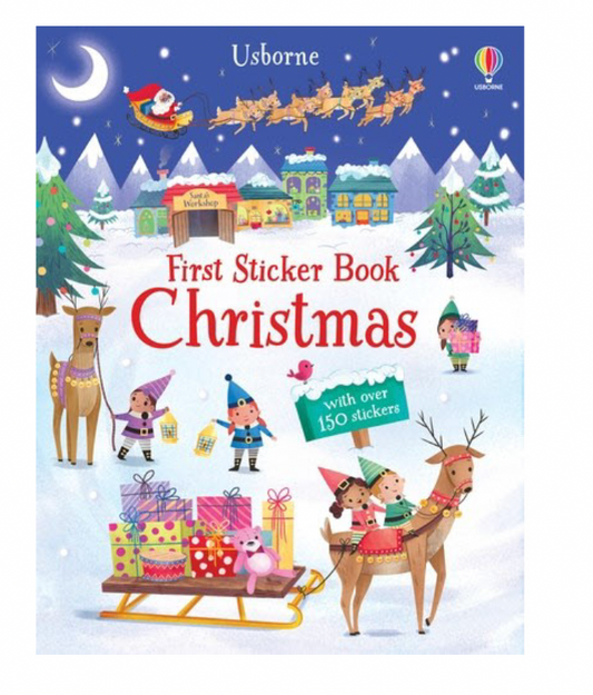 First Sticker Book Christmas