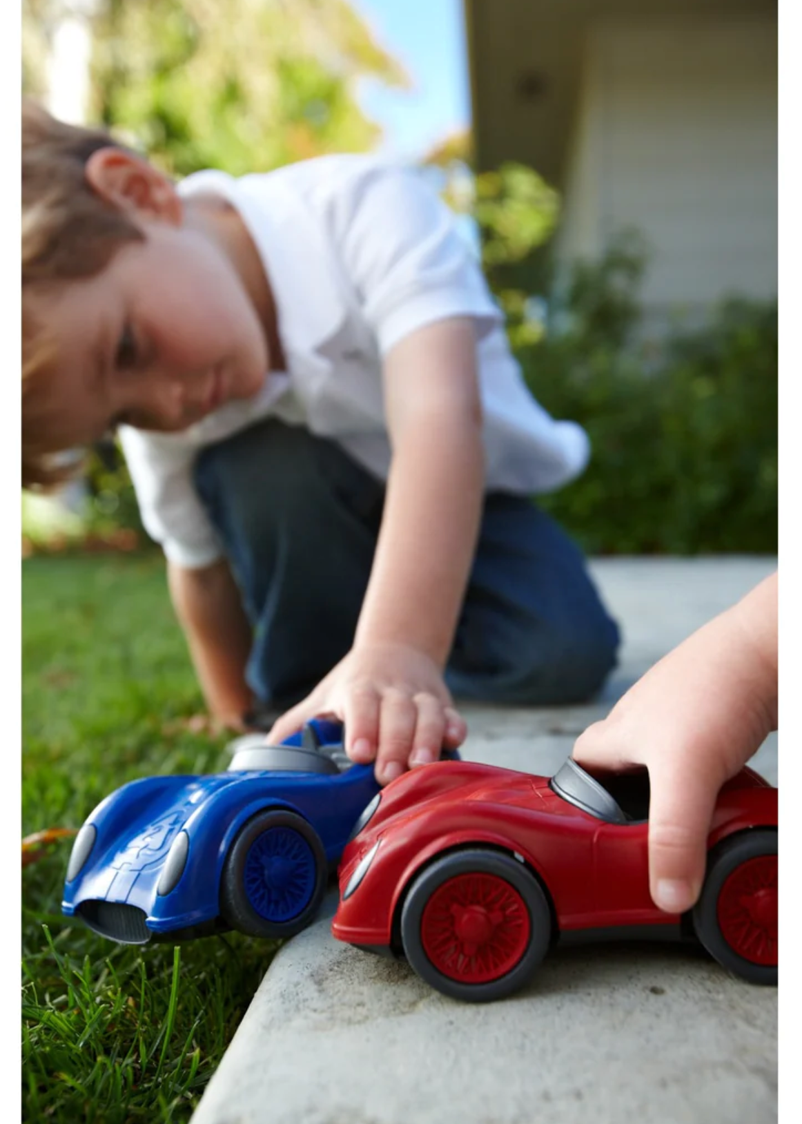 Race Car, Blue