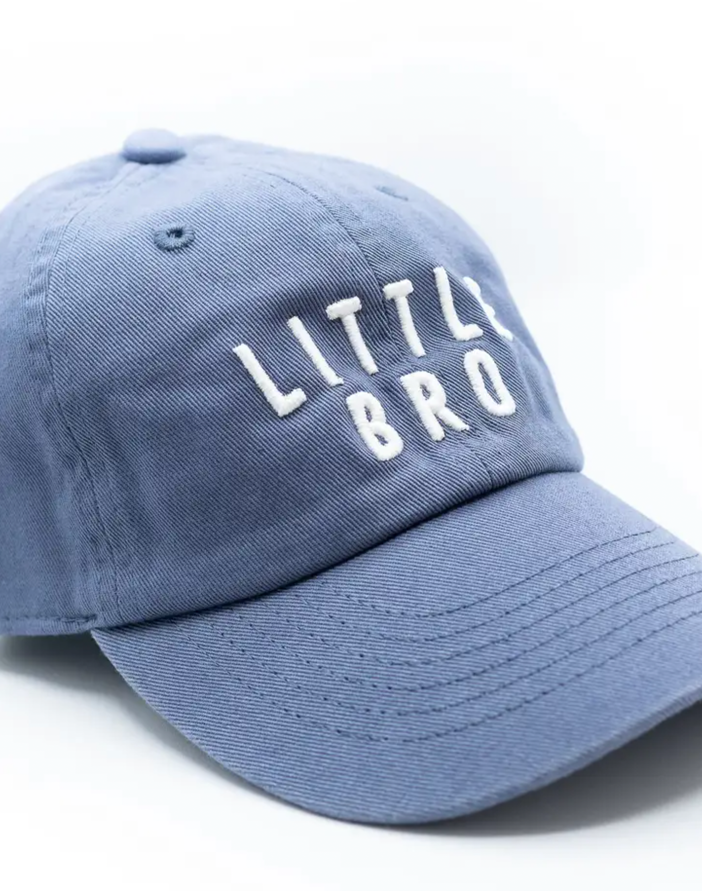 Little Bro Baseball Cap, Dusty Blue