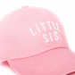 Little Sis Baseball Cap, Light Pink