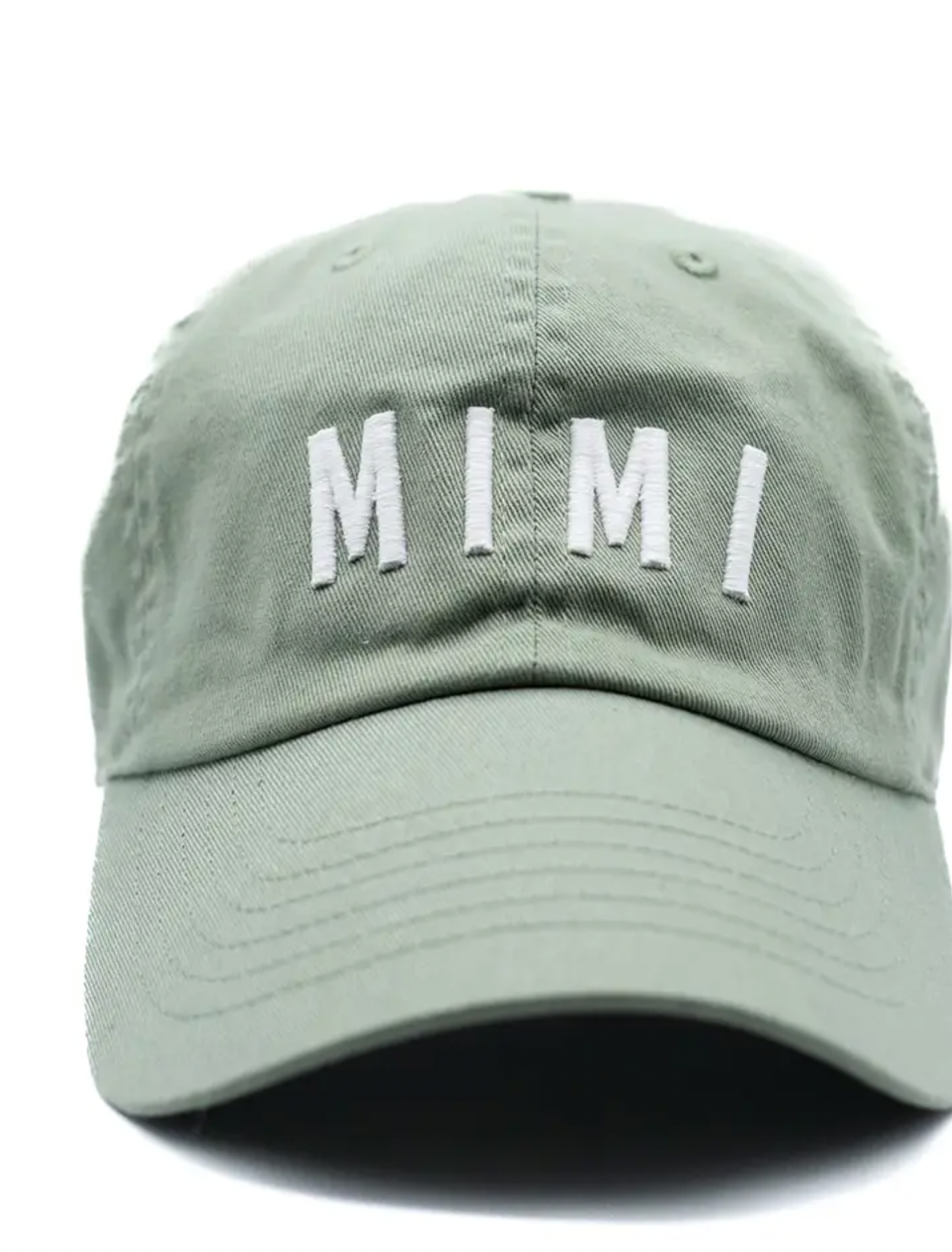 Mimi Baseball Cap, Dusty Sage