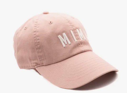 Mimi Baseball Cap, Dusty Rose