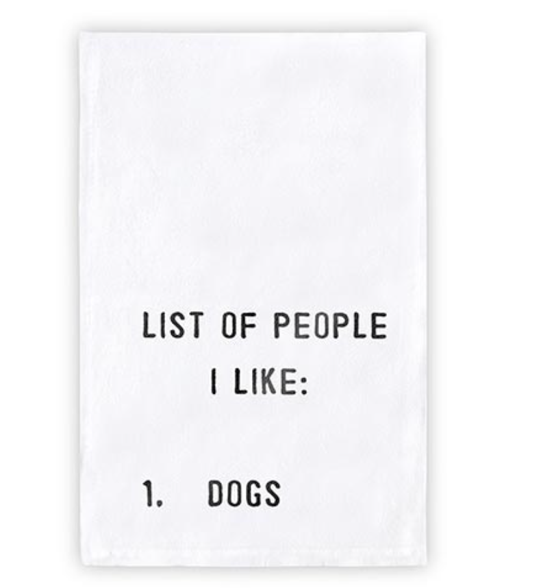 Tea Towel, People I Like
