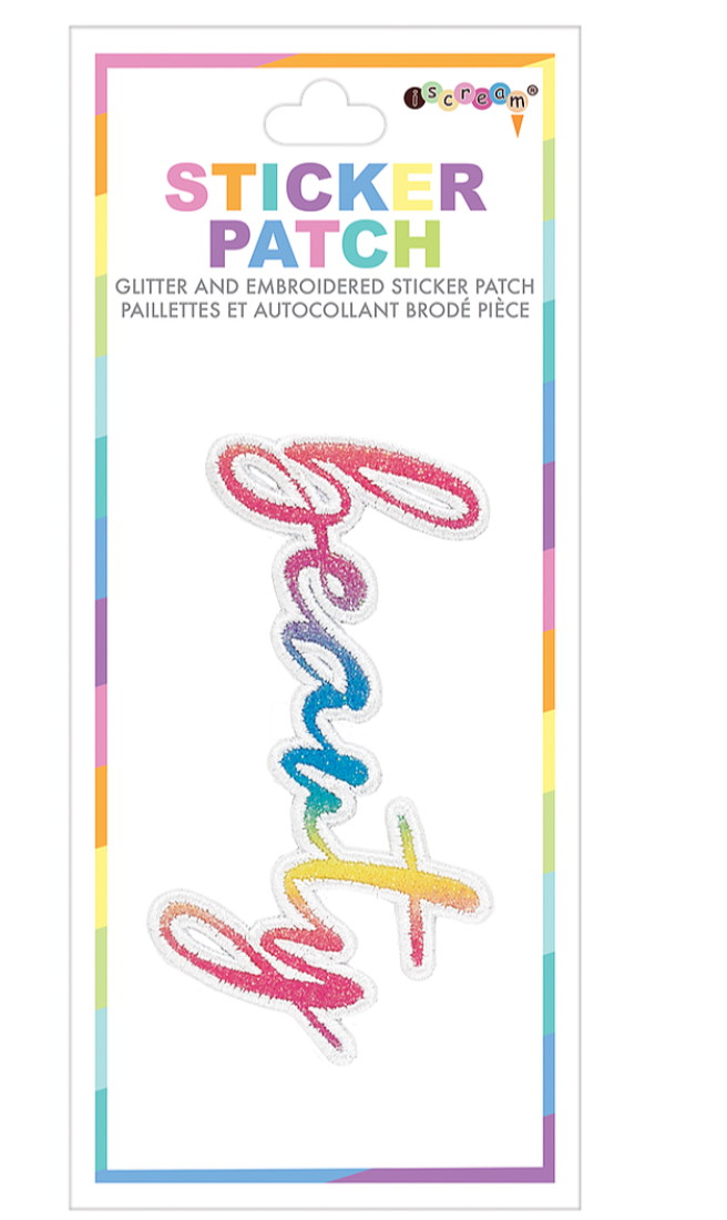 Beauty Embroidered Sticker Patch
