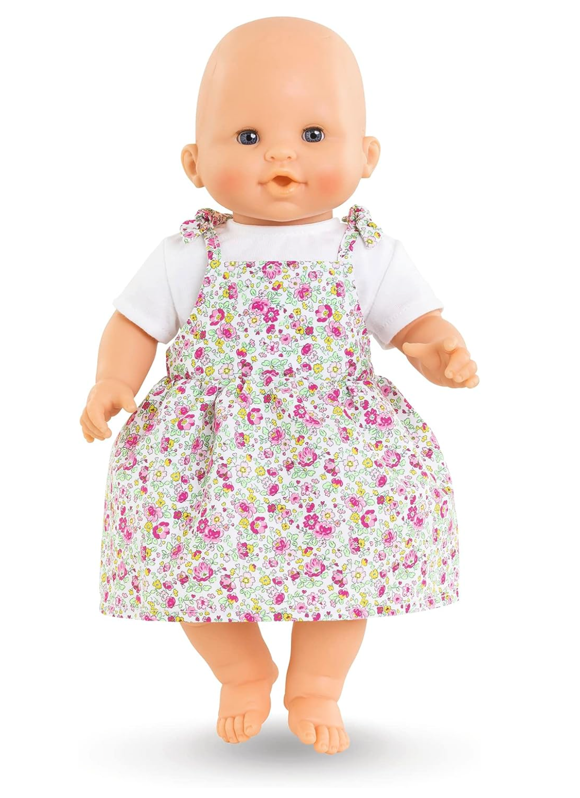 14" Doll, Floral Doll Dress