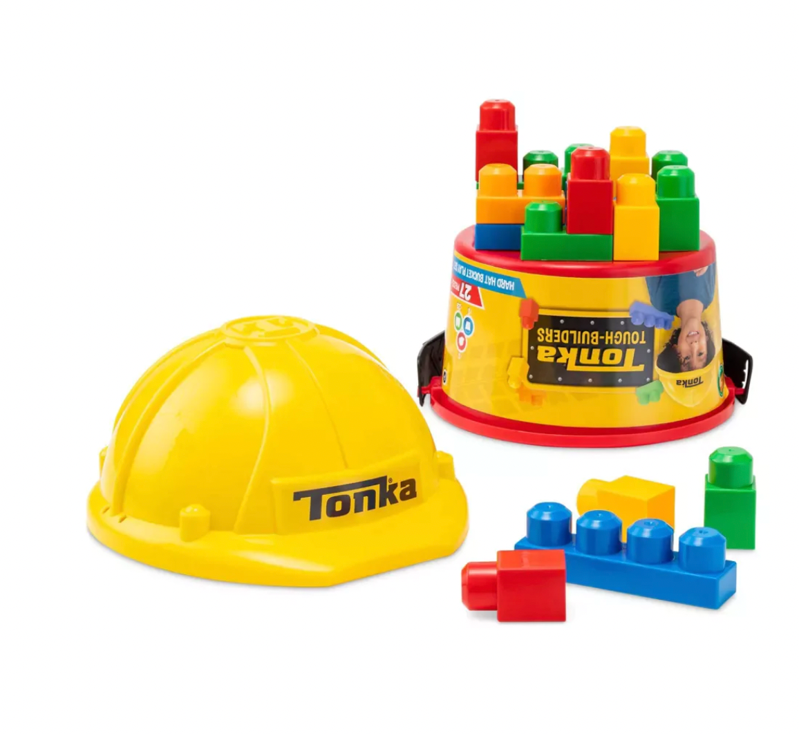 Tonka Hard Hat & Bucket Set