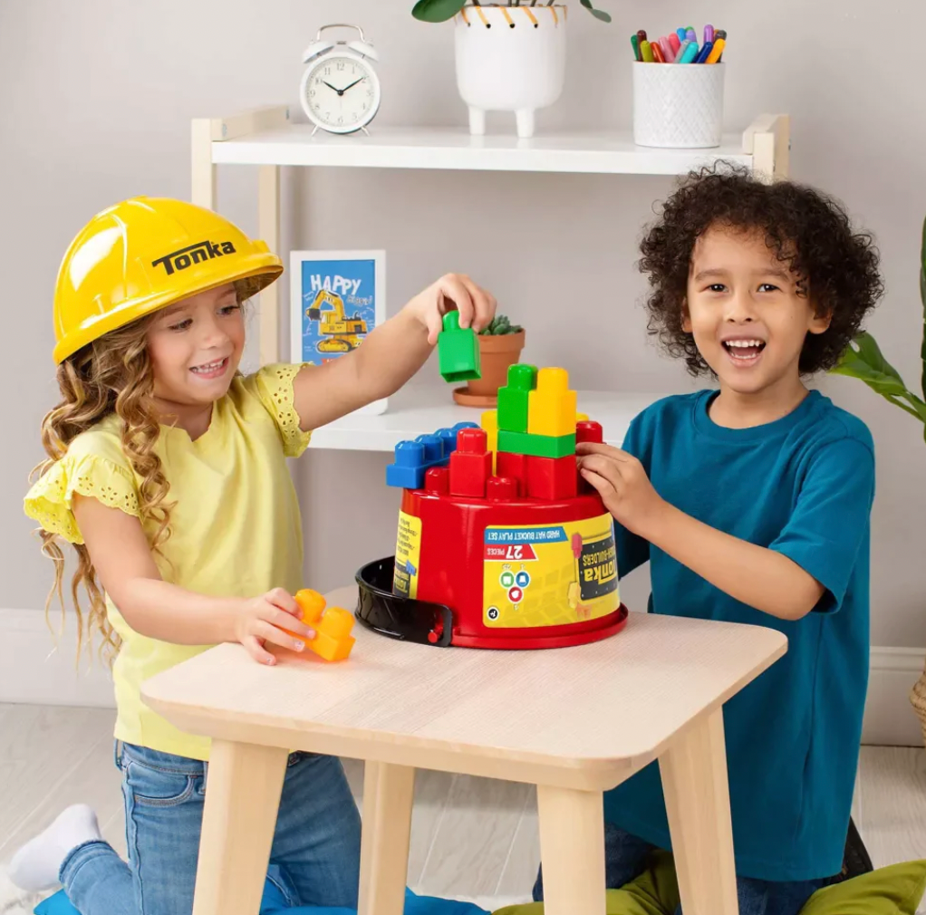 Tonka Hard Hat & Bucket Set