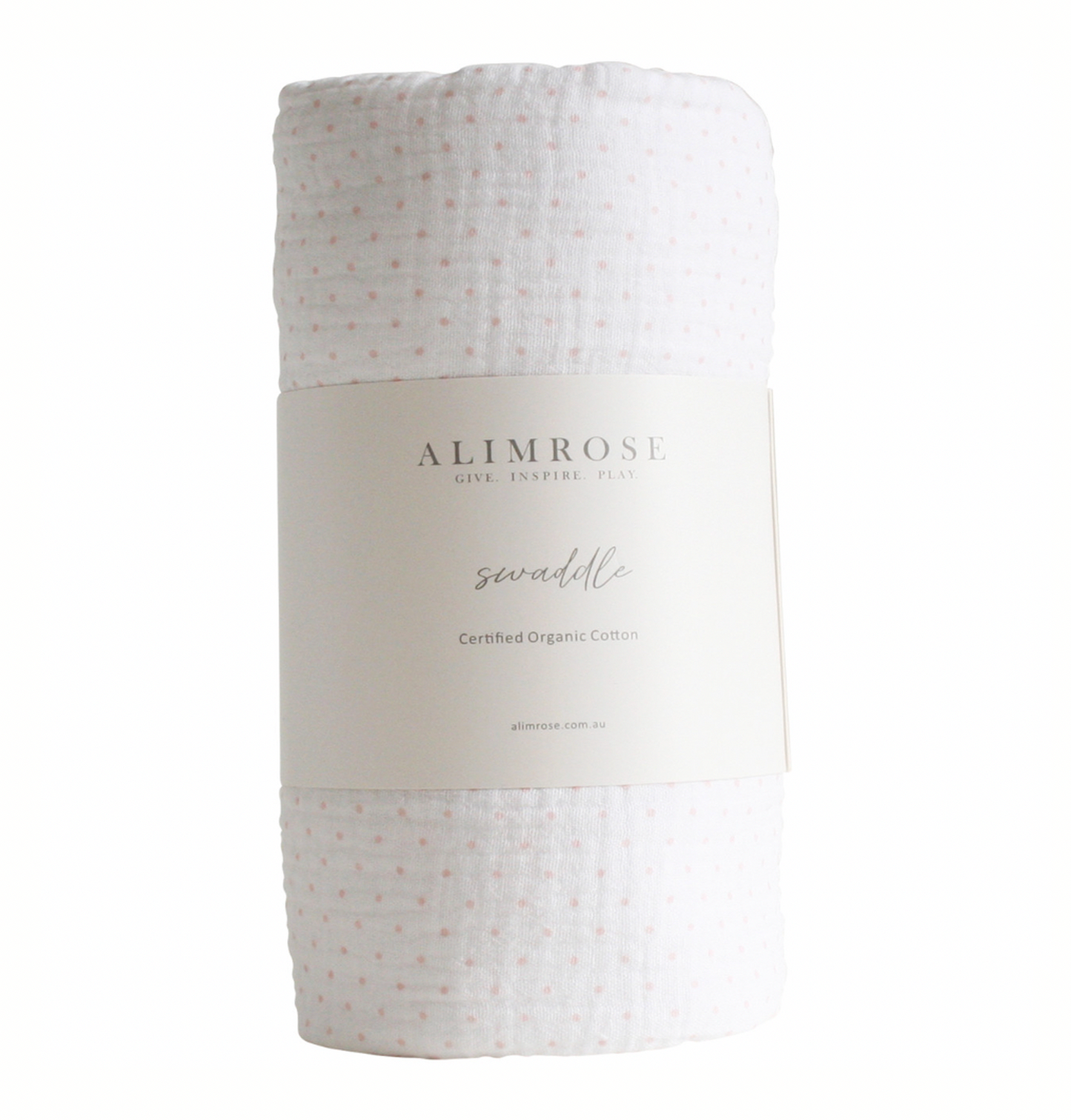 Muslin Swaddle, Polka Dot