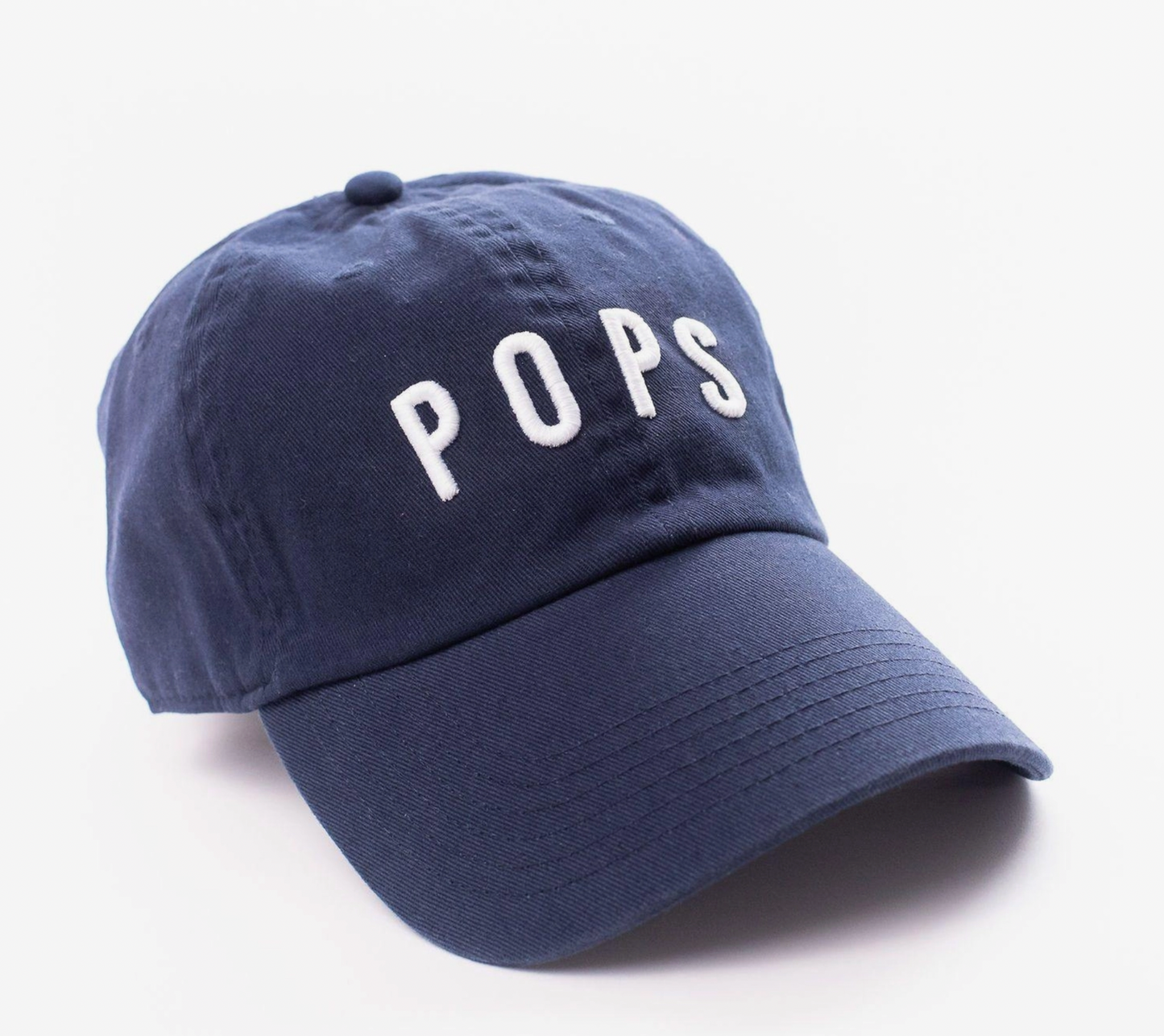 Pops Baseball Cap, Navy