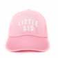 Little Sis Baseball Cap, Light Pink