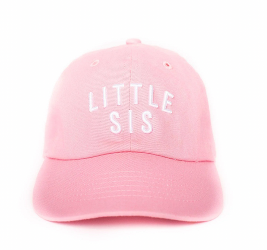 Little Sis Baseball Cap, Light Pink