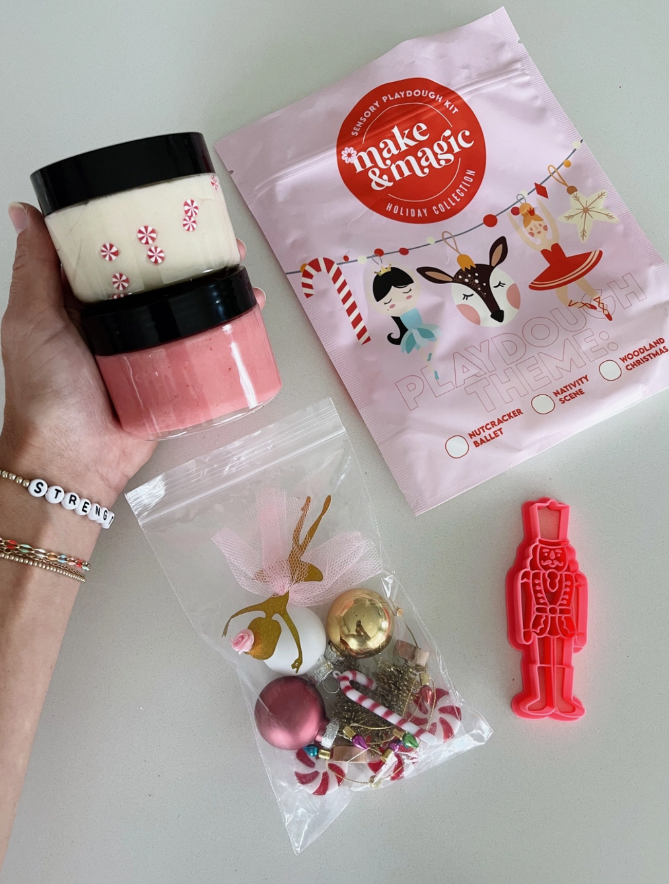 Nutcracker Ballet Playdough Bag