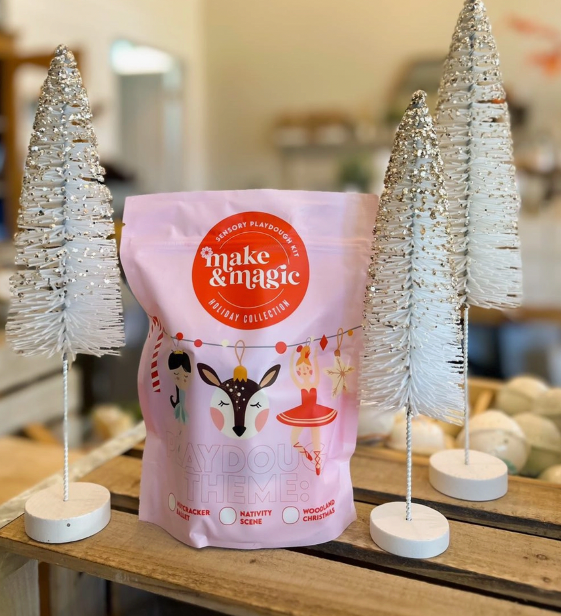 Nutcracker Ballet Playdough Bag