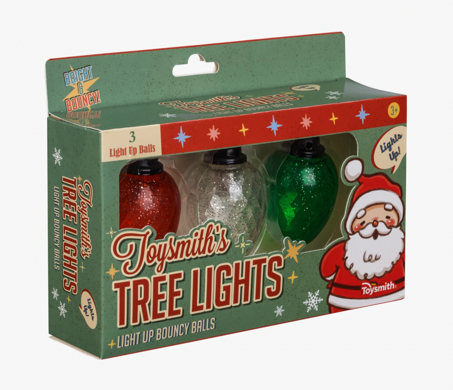 Holiday Light Up Bouncy Ball, Assorted Colors