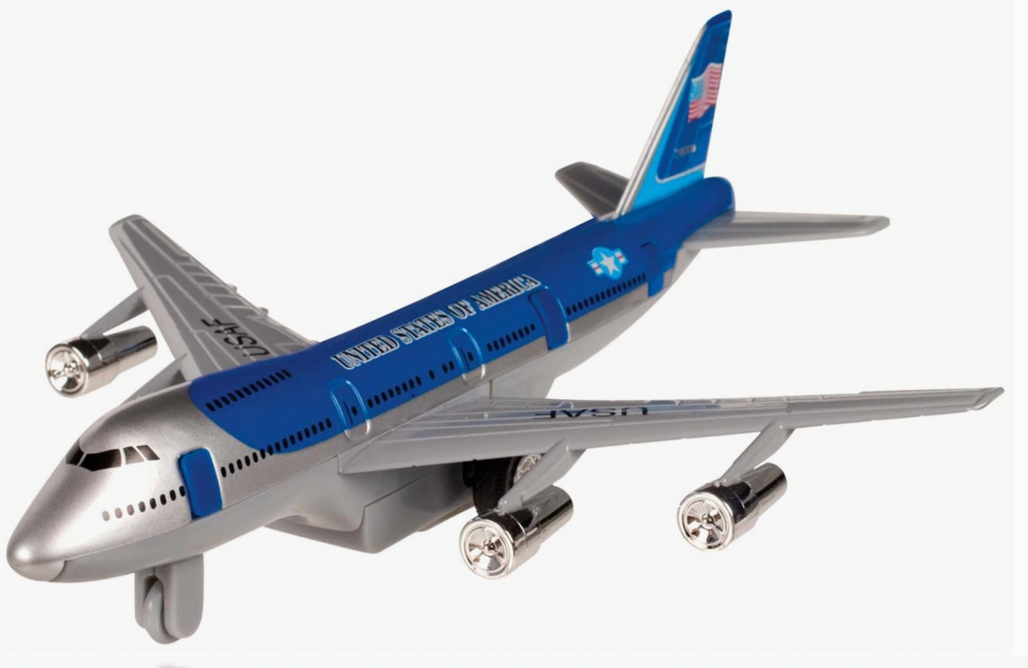 Pull Back Turbo Jets, Die-Cast, (sold individually)