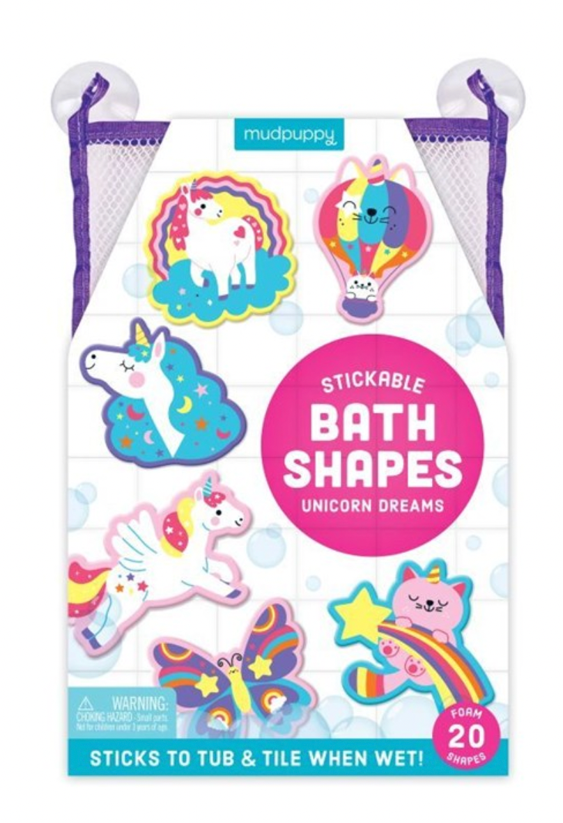Unicorn Stickable Foam Bath Shapes