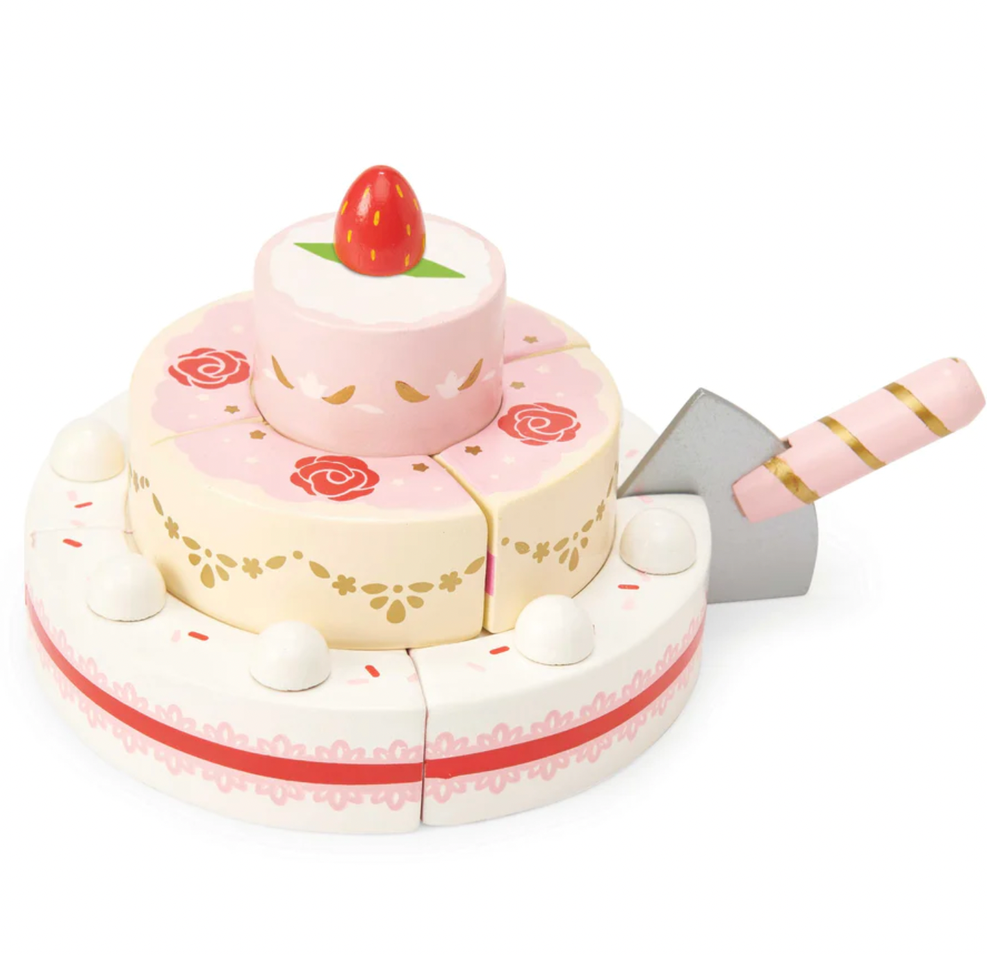 Strawberry Wedding Cake