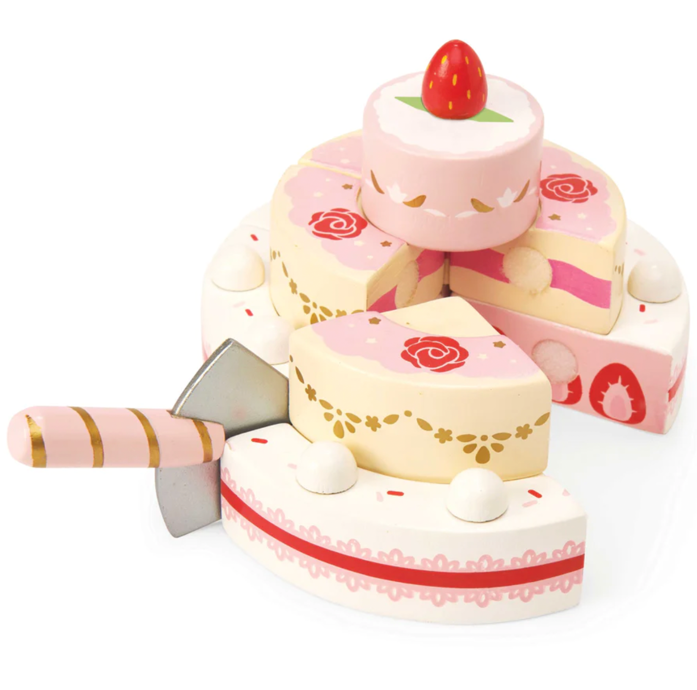 Strawberry Wedding Cake