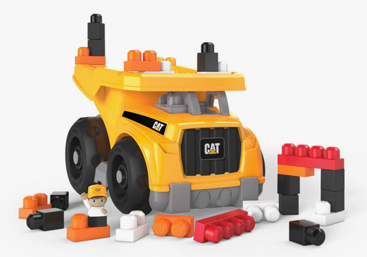Mega Bloks Cat Large Dump Truck