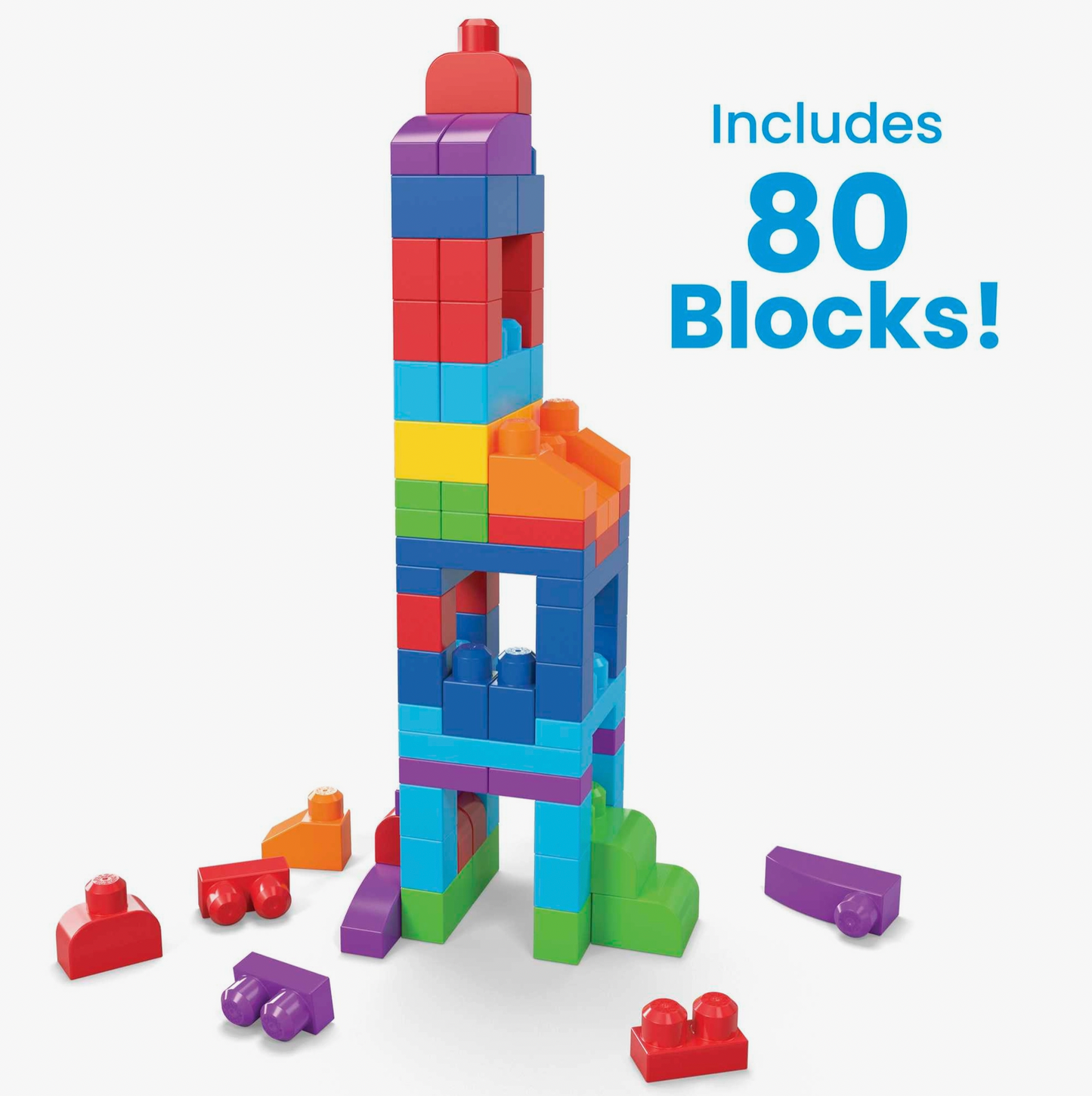 Mega Bloks First Builders Big Building Bag - Blue