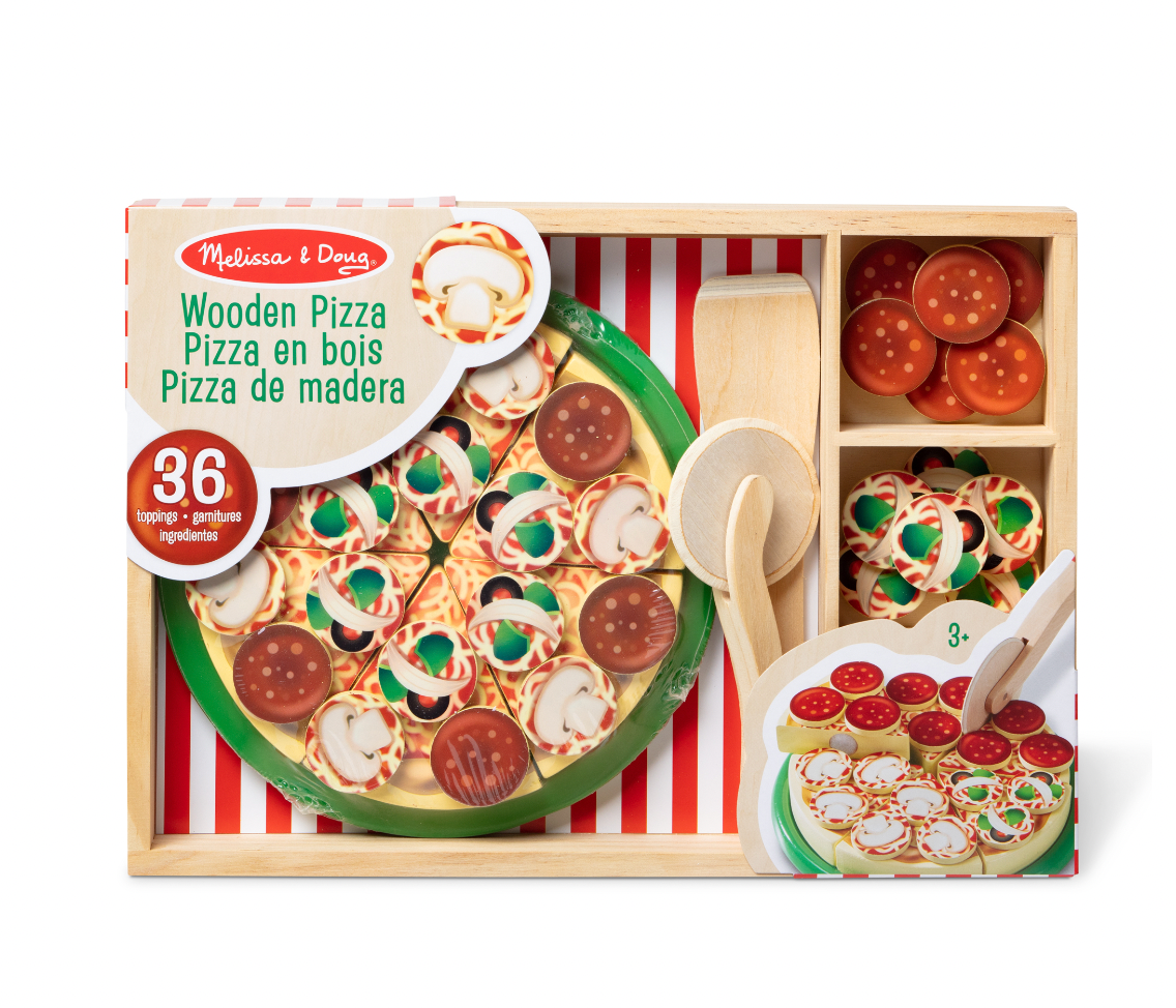 Pizza Party - Wooden Play Food