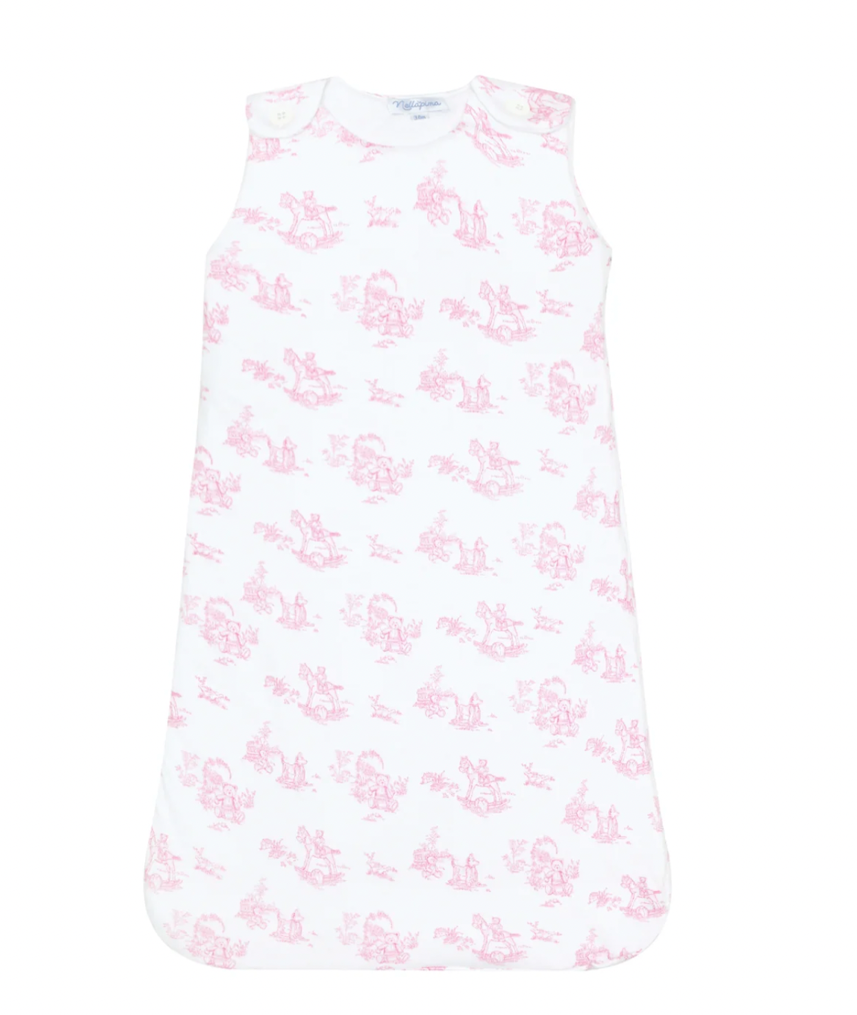 Pink Toile Winter Sack