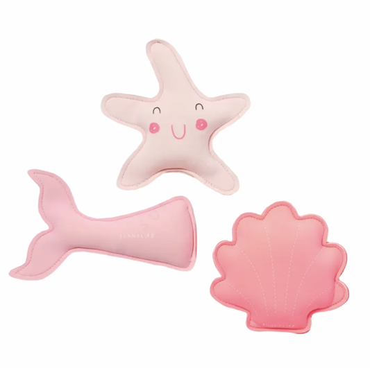 Melody the Mermaid Dive Buddies Neon Strawberry, Set of 3
