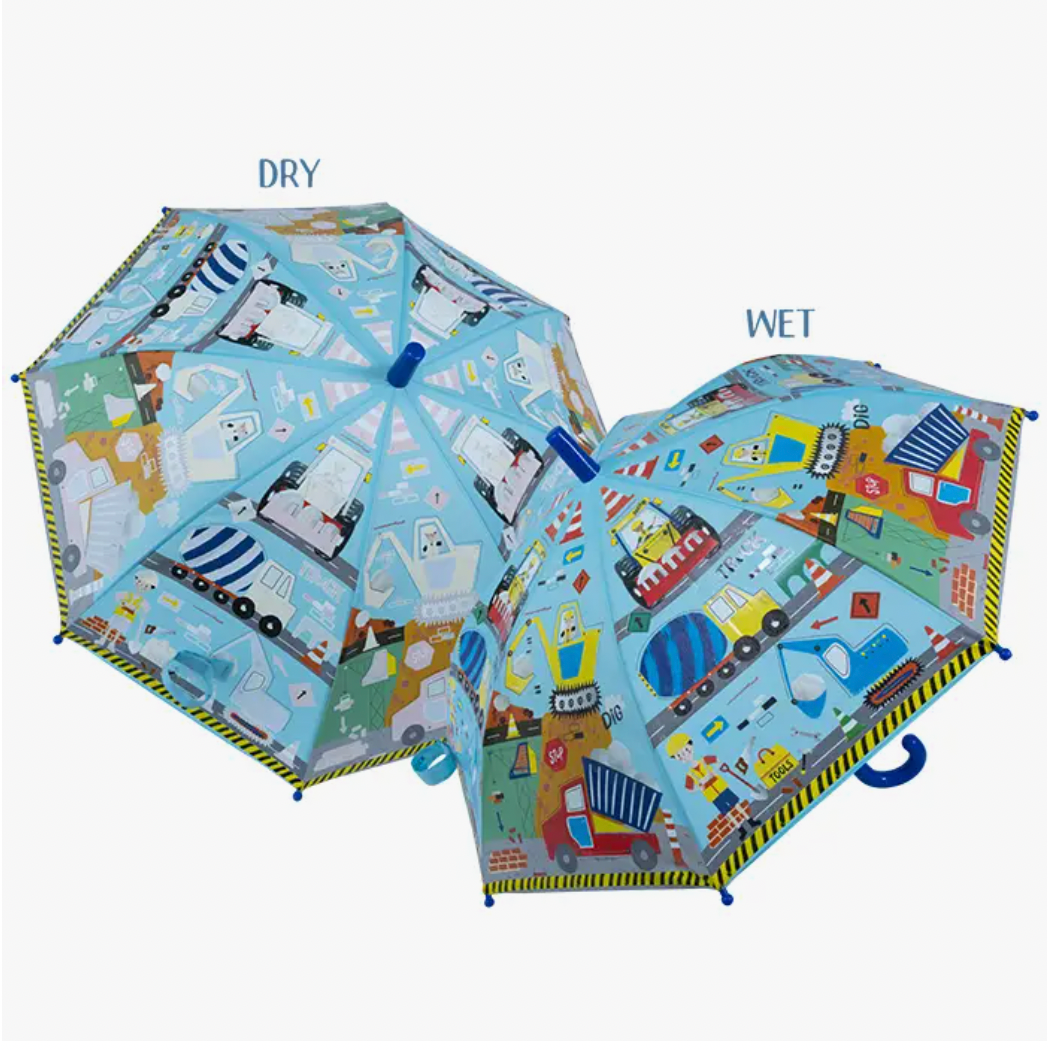 Colour Changing Umbrella, Construction Site