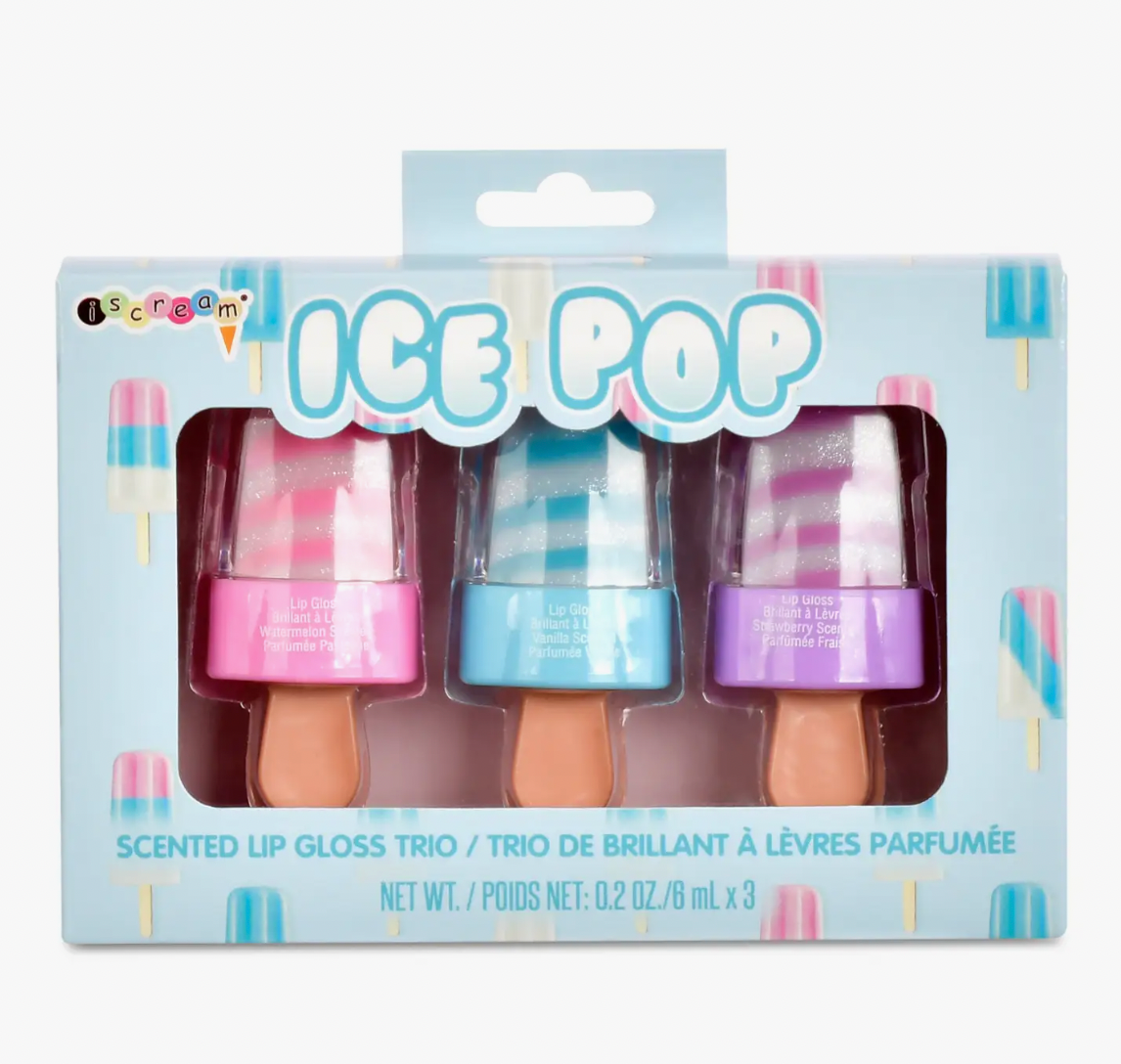 Ice Pop Lip Gloss Trio