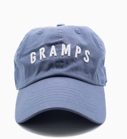 Gramps Baseball Cap, Dusty Blue