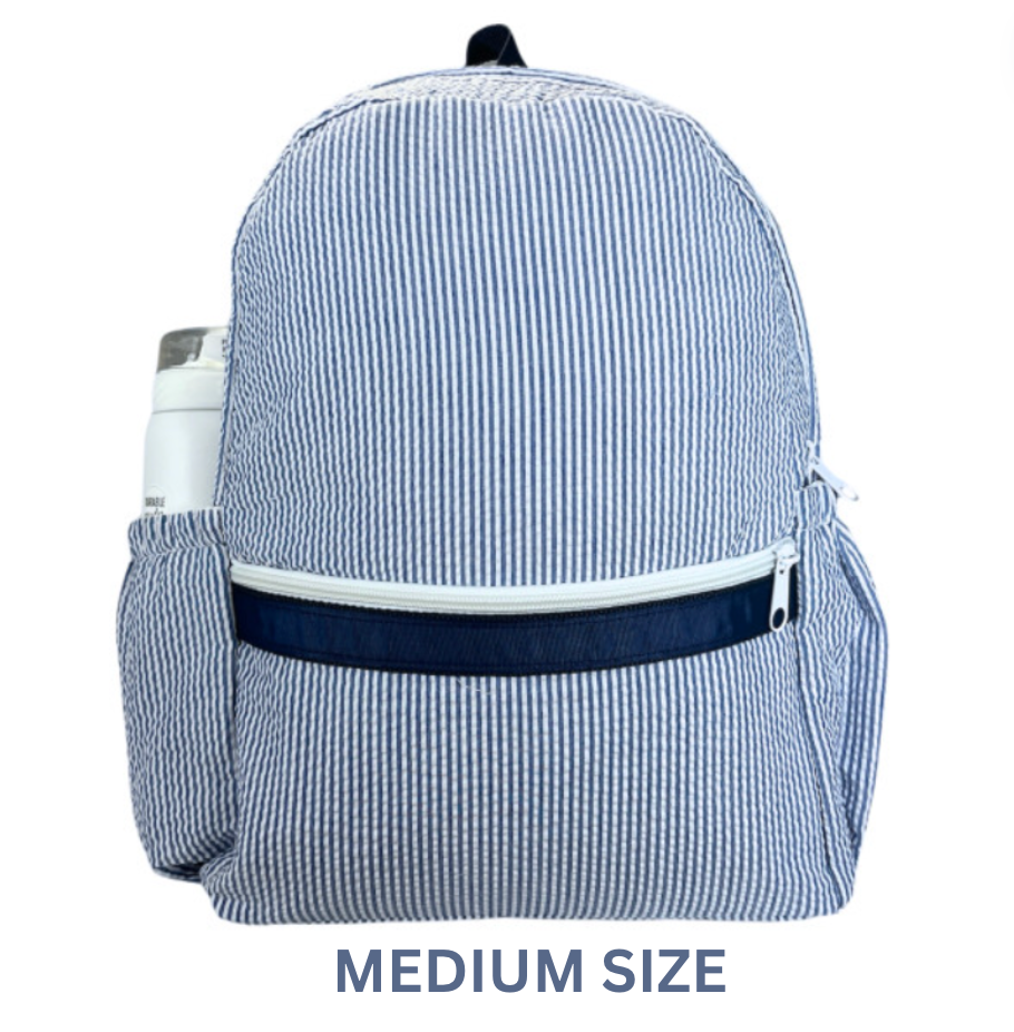 Seersucker Backpack
