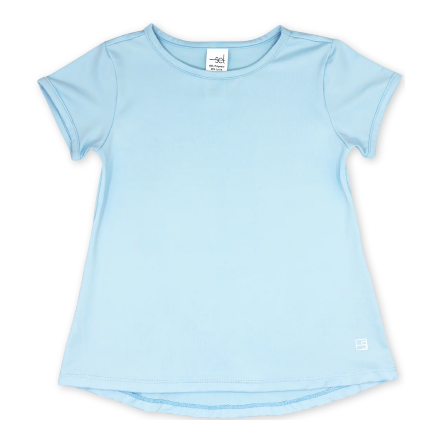Bridget Basic T - Cotton Candy Blue