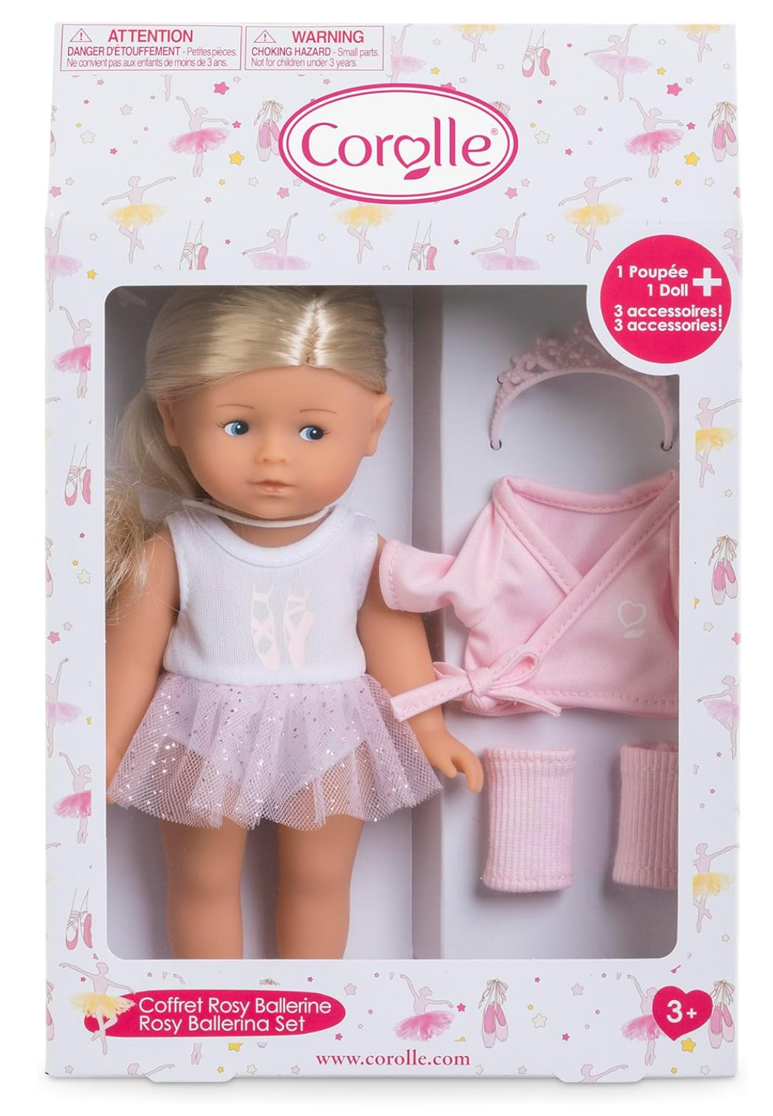 Mini Corolline Rosy Ballerina Set